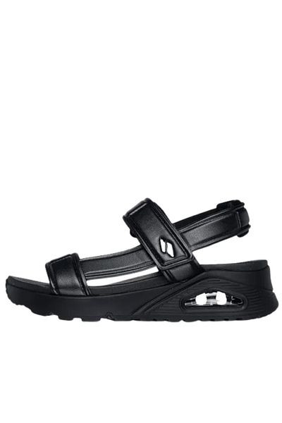 SKECHERS Women's sports sandals, STREET 120016-BBK, black 38