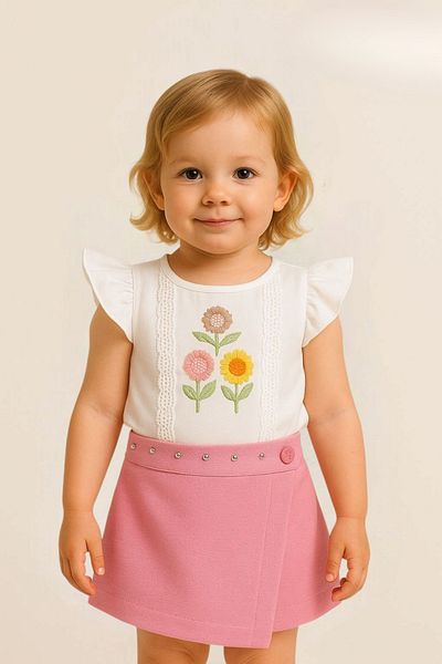 VİYOLİNA SHORTS SKIRT SUIT