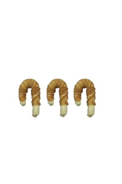 Tail Swingers Baton pufoas curbat carne pui, 17 cm, 80 g(0,9Kg), 12 buc, recompense caini