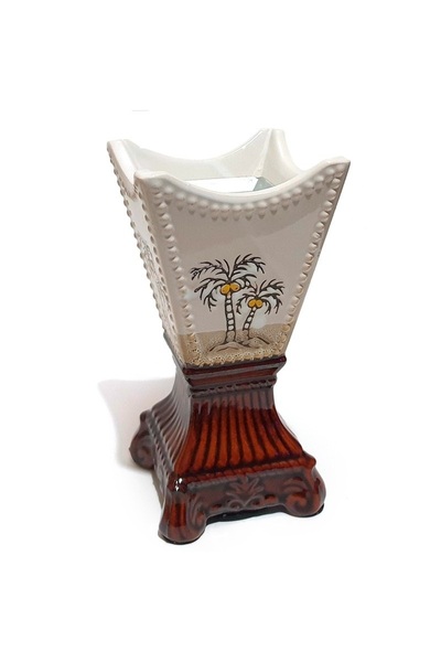 Biki مبخرة كهربائية على الطراز السعودي - مبخرة بخور 17×9 سم للاستخدام المنزلي أو المكتبي