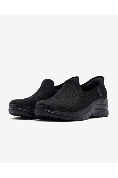 SKECHERS FASHION FIT Kadın Siyah Spor Ayakkabı 896414TK BBK