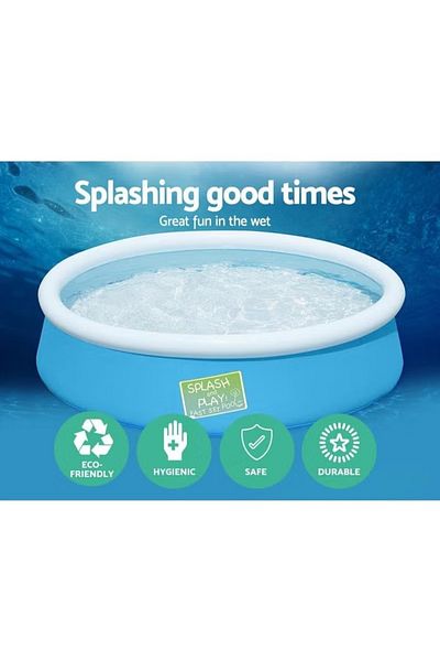 BESTWAY My First Fast Set Pool – 152 x 38 cm Inflatable Kids Pool