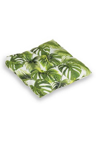 OEM Pernă de podea de vară rezistentă la apă cu frunze tropicale