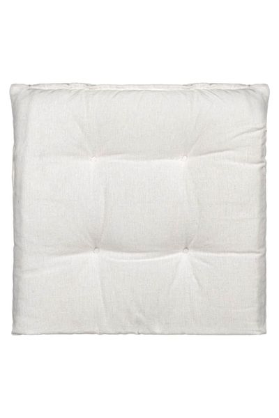 OEM Pernă pentru scaun alb-gălbui 40x40cm