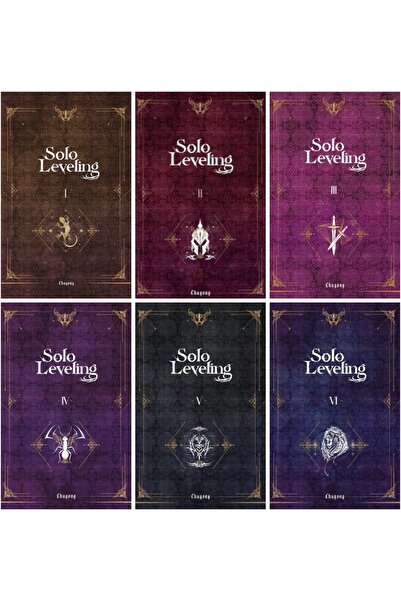Komikşeyler Yayıncılık Solo Leveling Novel 1-2-3-4-5-6 set (6 kitap) 1 adet a...