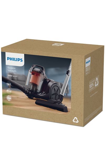 Philips مكنسة كهربائية بدون كيس من سلسلة 1000 XB1042/10