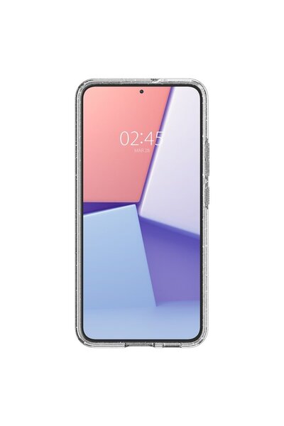 Bibilel Case for Samsung Galaxy S22 5G, Polyurethane, Crystal Quartz