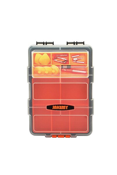 Jakemy Tool Organizing Box, Click Plus, D33, Lexgard, Orange