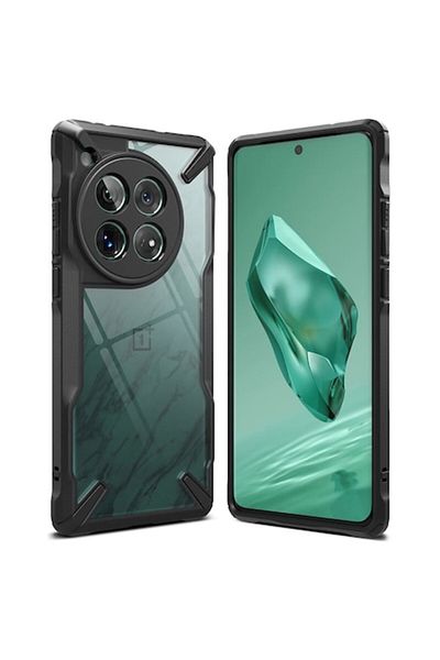 SOL High Protection Case for OnePlus 12, Power, T48, Hard Plastic, Intense Dark