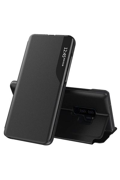 SOL High Protection Case for Samsung Galaxy S9 Plus, Safe, P38, Leather, Intense Dark