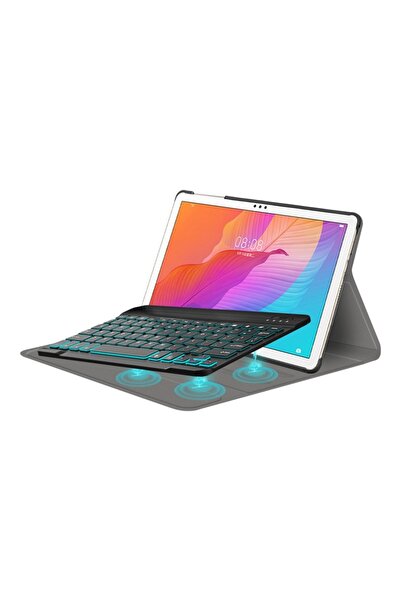 SOL Protective Case with Keyboard for Honor Pad X8, R65, Silicone Flex, Deep Dark