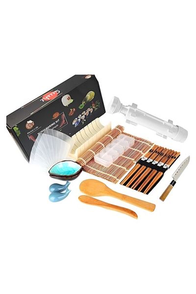 Flo Set 19 Accesorii pentru Sushi, Bucătărie Multicolor