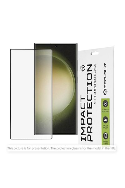 SOL Folie pentru Xiaomi Redmi 14C, 111D Full Cover/Full Glue Glass, H80, Sticla securizata, Black