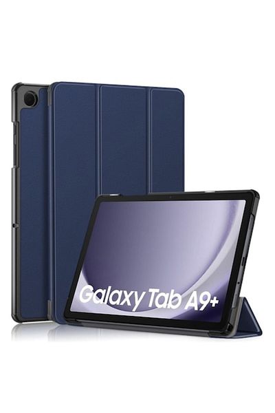 Rao Husă pentru tabletă compatibilă cu Samsung Galaxy Tab A9 Plus, FoldPro, Z84, nanofibră, albastră