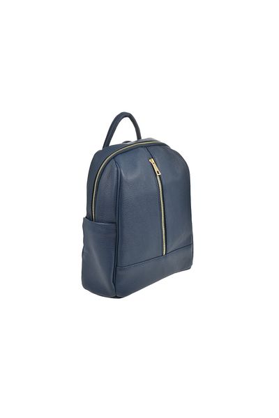 Generic Women's genuine leather backpack BG18825, Blu