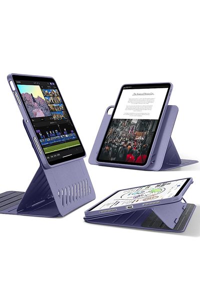 Rao Husă compatibilă cu iPad Air 13 2024 - ESR Shift Magnetic, T20, Plastic, Mov
