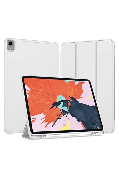 SOL Husă de protecție pentru iPad Pro 12.9 2018/2020/2021/2022, R7, TPU, Gri metalizat