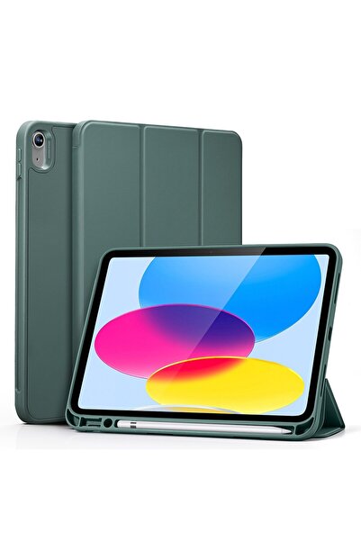 SOL Husă de protecție pentru iPad 10 2022 10,9 inch, Compact, Verde Pădure