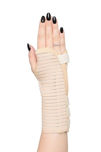 ORTHOMED Orteza pentru incheietura cu Atela si Velcro - Dreapta "Orthomed M-7", material elastic si permeabil