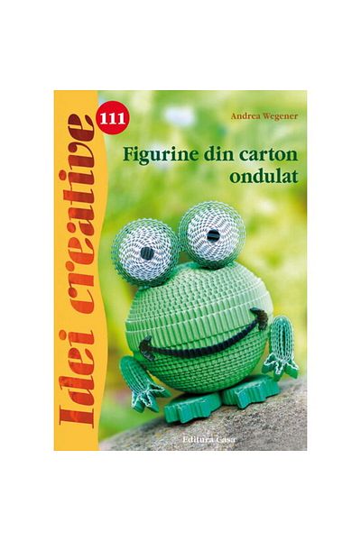 Editura Casa 111. Corrugated cardboard figurines