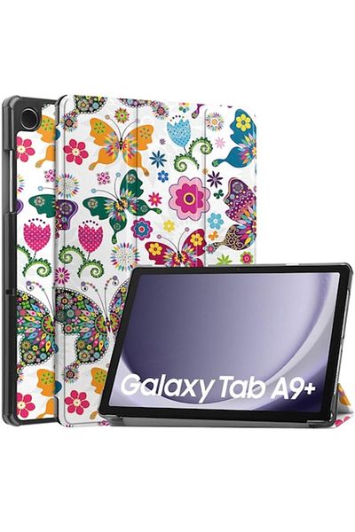Rao Tablet Case Compatible with Samsung Galaxy Tab A9 Plus, FoldPro, Z44, Nano Fiber, Butterfly