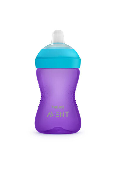 Philips Avent Cup with teat, Philips Avent, Soft, 9 months+, 300 ml, Purple