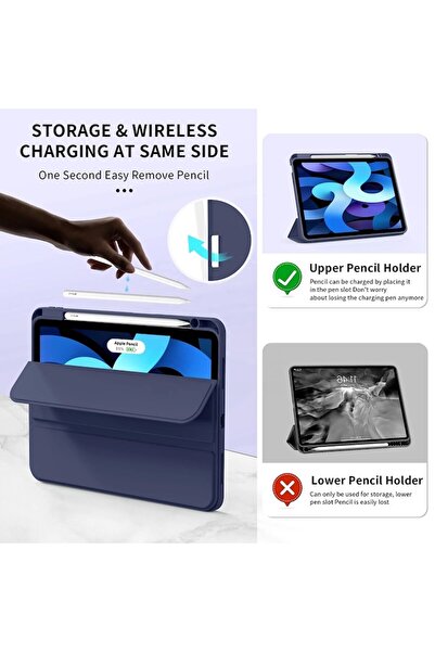 SOL Husa Protectie pentru iPad Air 4 2020/Air 5 2022, K75, TPU, Sky Blue