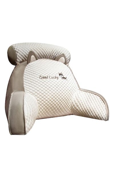 Flo Perna Multifunctionala, Spatar pentru Pat, Protectie Lombara, Marime Medie, 60 x 40 cm, din Plus, Mo