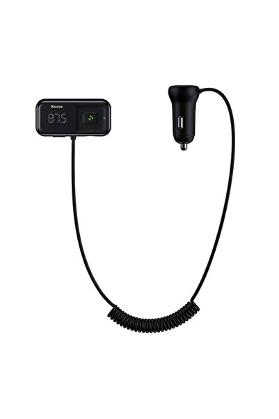 Baseus Car Transmitter, Car Charger - U36, Black