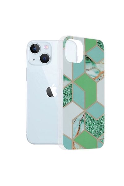 SOL High Protection Case for iPhone 13, Safe, T58, Thermoresistant Plastic, Green Forest Hex