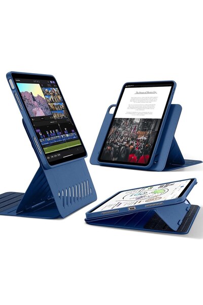 SOL Protective Case for iPad Air 4 2020/Air 5 2022/Air 11 2024, G78, Thermoplastic, Blue