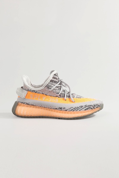 bronze ayakkabı أحذية رياضية تريكو رمادي برتقالي