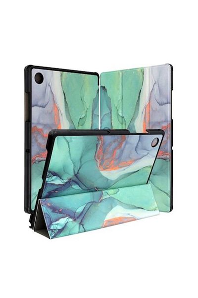 SOL Husa Protectie pentru Samsung Galaxy Tab A8 10.5 2021, Protect, F73, Nanotextil, Lucky Green