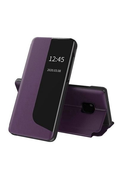 SOL Protective Case for Huawei Mate 20 Pro, Safe, M54, Leather, Berry Purple