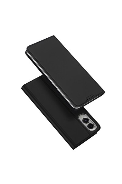 SOL Husa pentru Samsung Galaxy S25 Edge, A35, Piele ecologica, Black