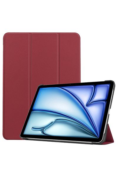 Rao Husa compatibila cu iPad Air 13 2024, FoldPro, M22, Fibra Nano, Crazy Red