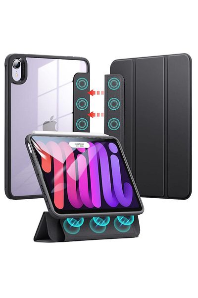 SOL Protective Case for iPad mini 6 2021, Compact, S43, Lexgard, Black