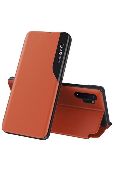 SOL High Protection Case for Samsung Galaxy Note 10 Plus 4G/5G, Safe, R55, Leather, Orange Touch