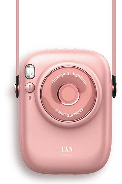 Generic Portable Handsfree Fan Portable Waist Fan Camera-like Mini