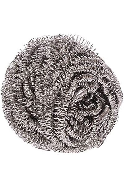 MOONLİGHT Steel Wool Set, Ideal For Cast Iron Pans, Powerful Scrubbing For Stubborn Messes | Scrubbe