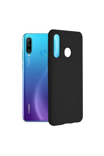 SOL Protective Case for Huawei P30 Lite/P30 Lite New Edition, Urban Sol, M58, Silicone, Intense Dark