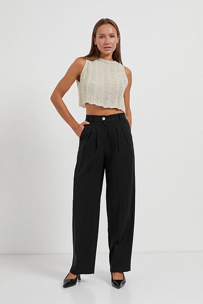 Arma Life Armalife 2408 pleated detail premium palazzo women's pants