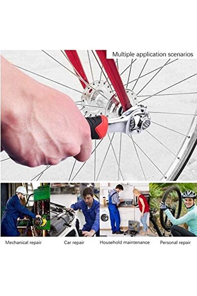 Generic BOSHE 48 in 1 360 Degree Multipurpose Bolt Wrench Rotation Spanner