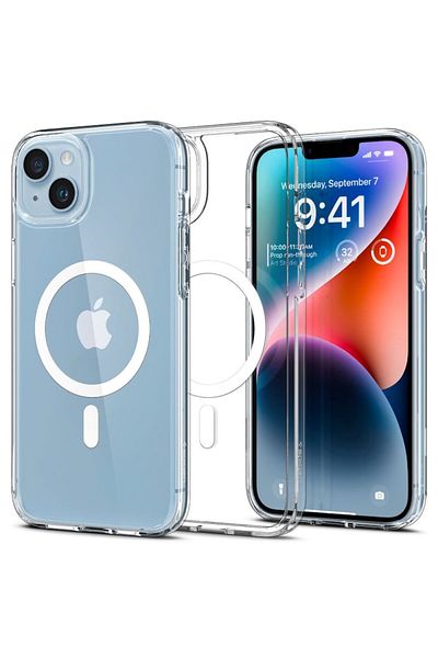 OEM Carcasă de înaltă protecție pentru iPhone 14, plastic termorezistent, albă