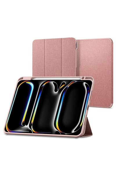 WOW Case compatible with iPad Pro 13 2024, G41, Nylon, Rose