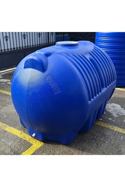 İZOPLAS 3000 Litre Polietilen 3 Katmanlı Yatay Su Tankı