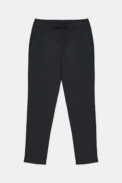 GMG FIRENZE Men's Baggy Pants with Elastic Waist and Lace-Up Istanbul Pockets