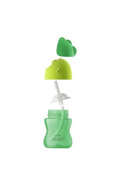 Philips Avent Straw cup, Philips Avent, With leak-proof valve, 300 ml, 12 months+, Green