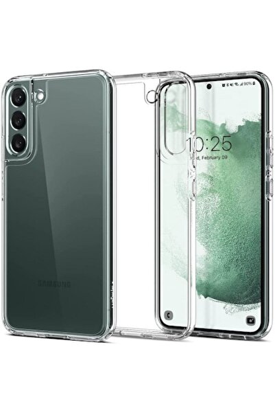 Spigen Husa pentru Samsung Galaxy S22+ 5G S906, Spigen, Ultra Hybrid Crystal, Transparenta