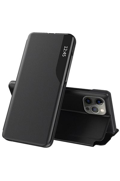 SOL Protective Case for iPhone 13 Pro, Power, B55, -Leather, Intense Dark